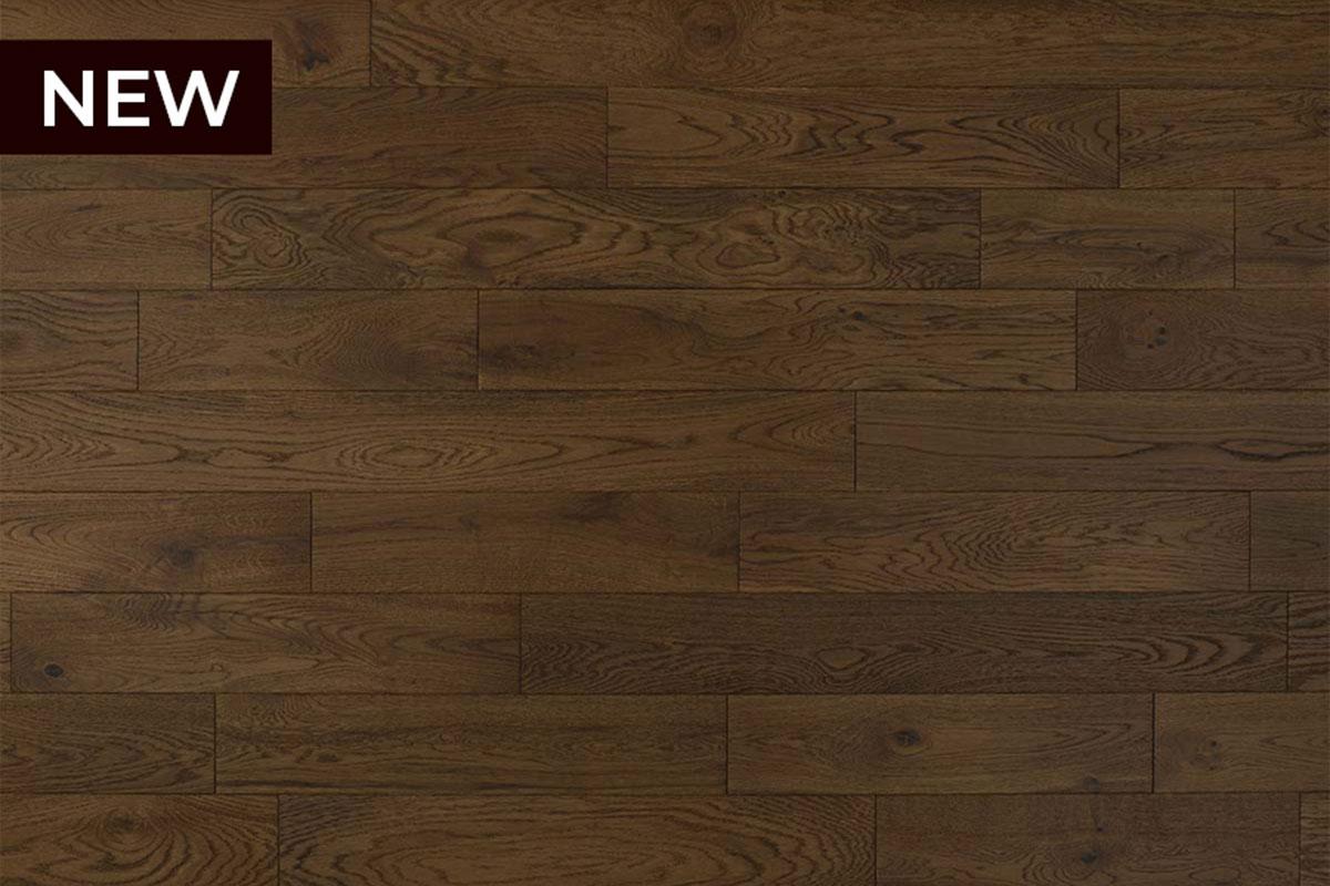 Mega Deal Engineered Rustic Oak Flooring 14mm x 125mm Roasted Pecan Lacquered