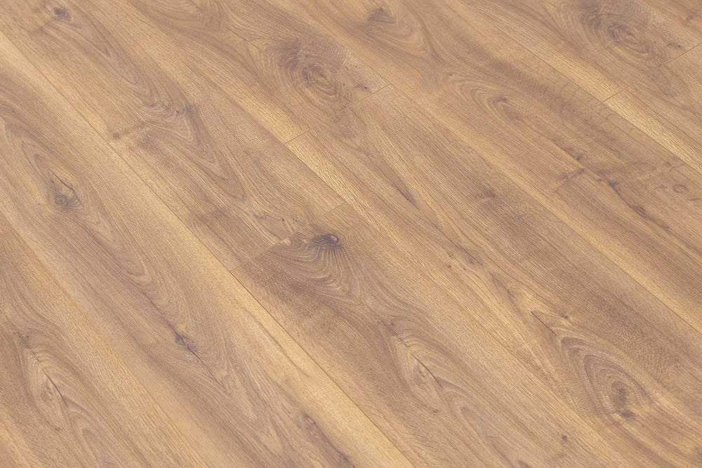Series Woods 12mm Laminate Flooring Warm Honey Oak