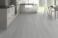 Series Woods 8mm Acoustic Laminate Arctic White Oak Built-in Underlay