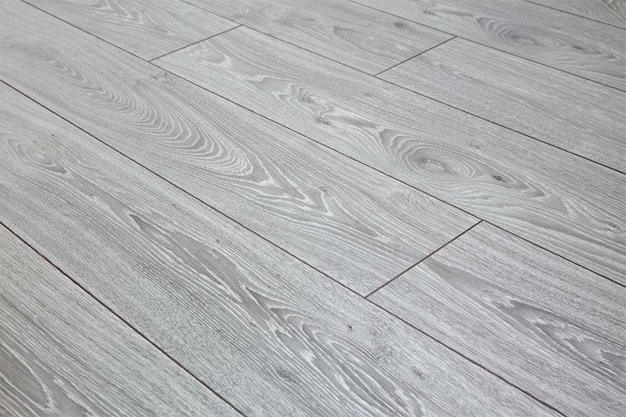 Series Woods 12mm Laminate Flooring Grey Oak