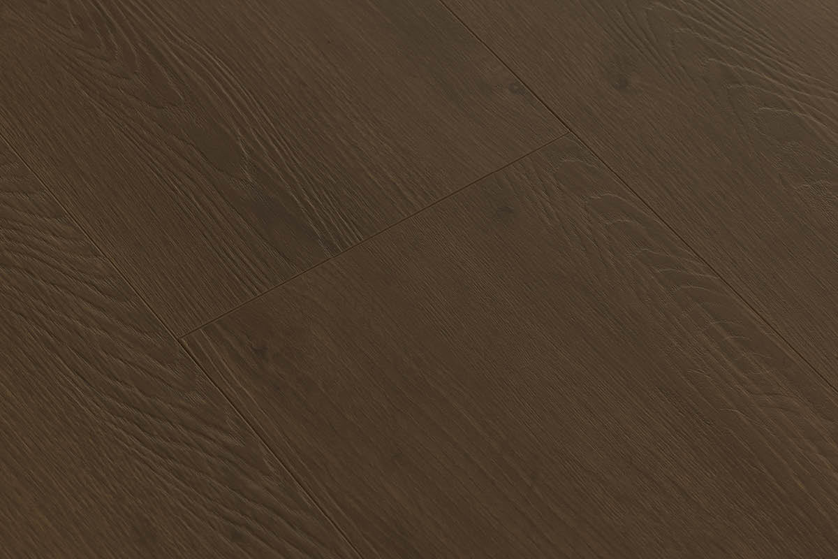 Series Woods 7mm Acoustic Laminate Chestnut Brown Oak Built-in Underlay