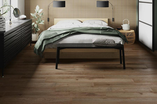 Series Woods 12mm Laminate Flooring Antique Bronze Oak