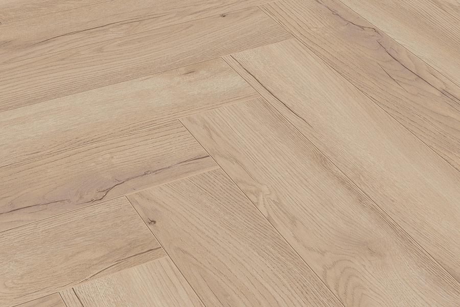 Series Woods 8mm Herringbone Laminate Flooring Roma Oak