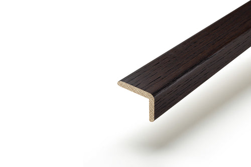 Solid Hardwood Stair Nosing 1m Espresso Dark Oak