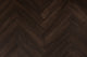 Spectra Luxury Acoustic Rigid Core Click Vinyl Flooring Dark Chocolate Oak Herringbone Built In Underlay TOPSHOT