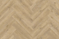 Spectra Luxury Acoustic Rigid Core Click Vinyl Flooring Latte Oak Herringbone Built-In Underlay