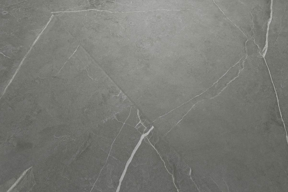 Spectra Luxury Rigid Core Click Vinyl Slate Grey Tile Built-In Underlay