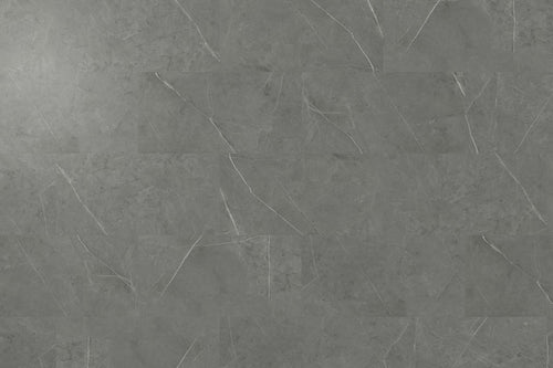 Spectra Luxury Rigid Core Click Vinyl Slate Grey Tile Built-In Underlay