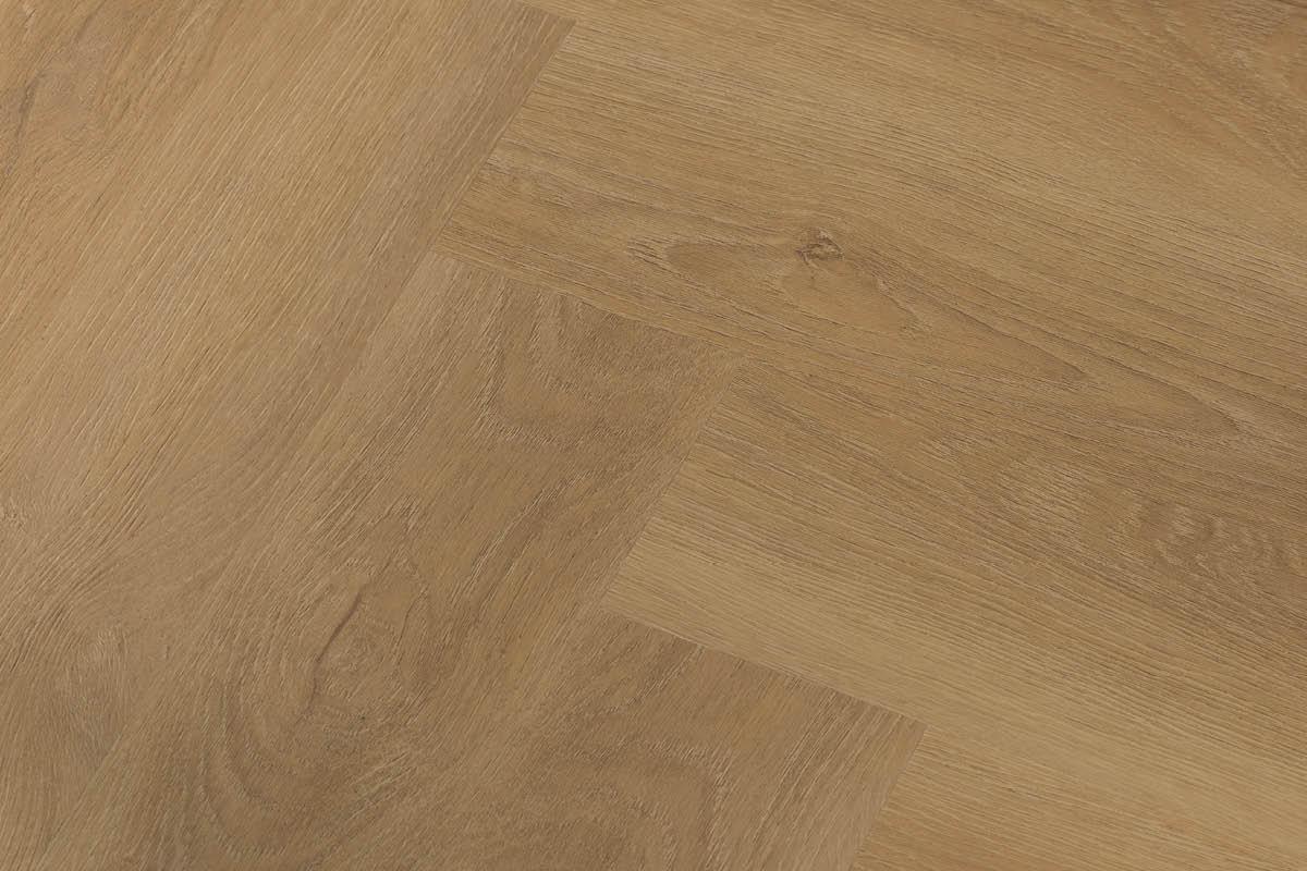 Spectra Luxury Rigid Core Click Vinyl Classic Oak Herringbone Built-in Underlay