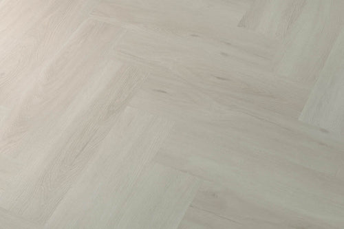 Spectra Luxury Rigid Core Click Vinyl Pearl Oak Herringbone Built-in Underlay