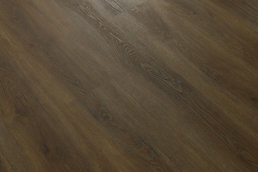 Spectra Luxury Rigid Core Click Vinyl Flooring Rich Chocolate Brown Plank