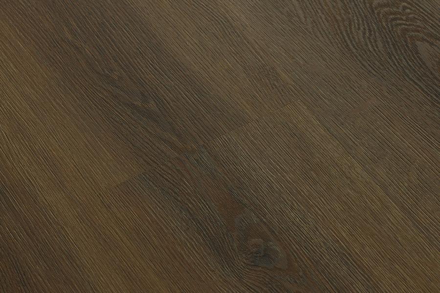 Spectra Luxury Rigid Core Click Vinyl Rich Chocolate Brown Plank Built-in Underlay