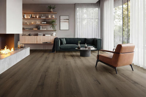 Audacity 12mm Ultra Matt Laminate Mocha Built-In Underlay