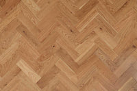 Home Choice Engineered Rustic Oak Herringbone 10mm x 90mm Natural UV Lacquered