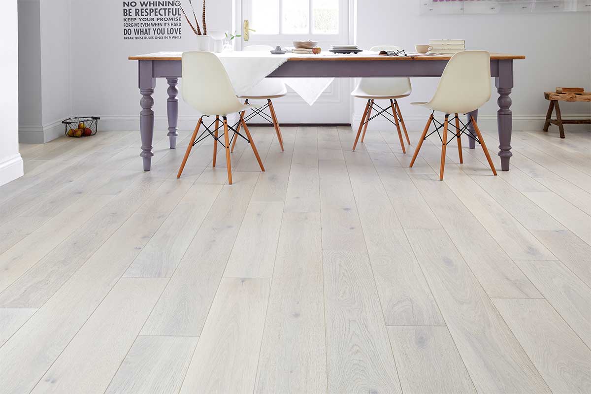 White Real Wood Flooring Uk Flooring Direct