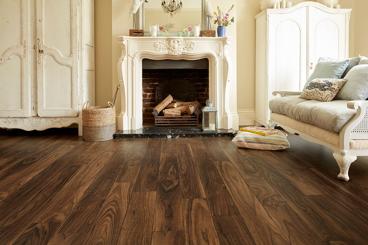 Series Woods 10mm Laminate Flooring American Walnut