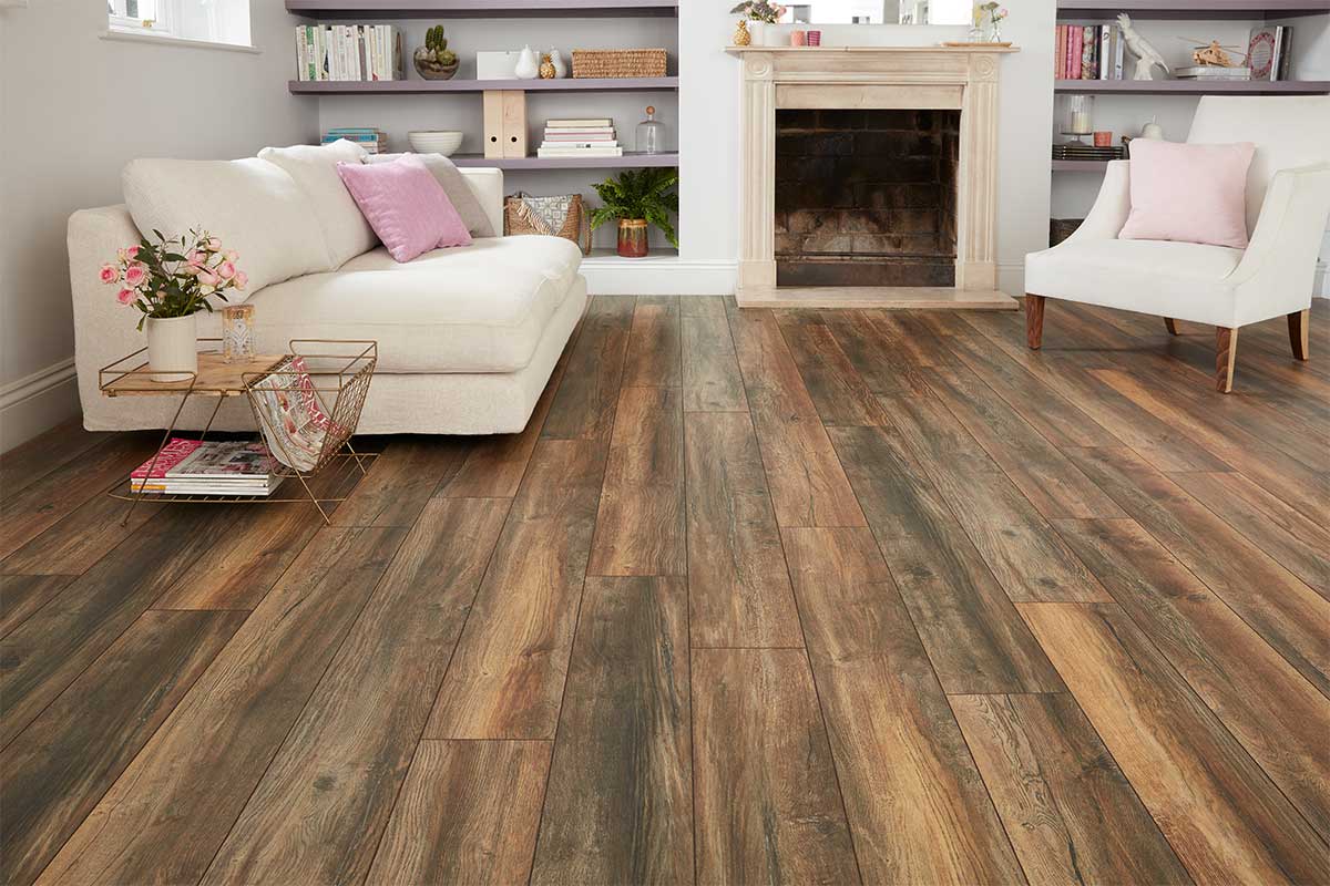 Series Woods Professional 12mm Laminate Flooring Harbour Oak