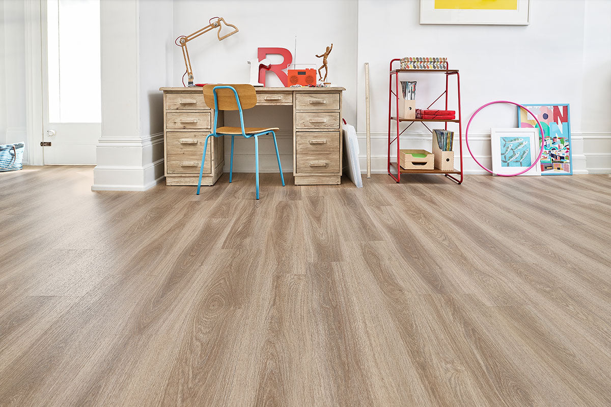 Spectra French Oak Plank Luxury Click Vinyl Flooring