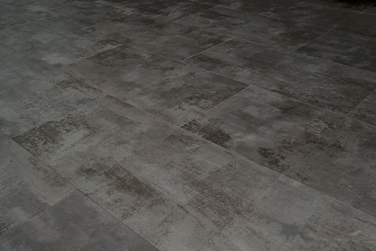 Spectra Light Grey Stone Tile Luxury Click Vinyl Flooring