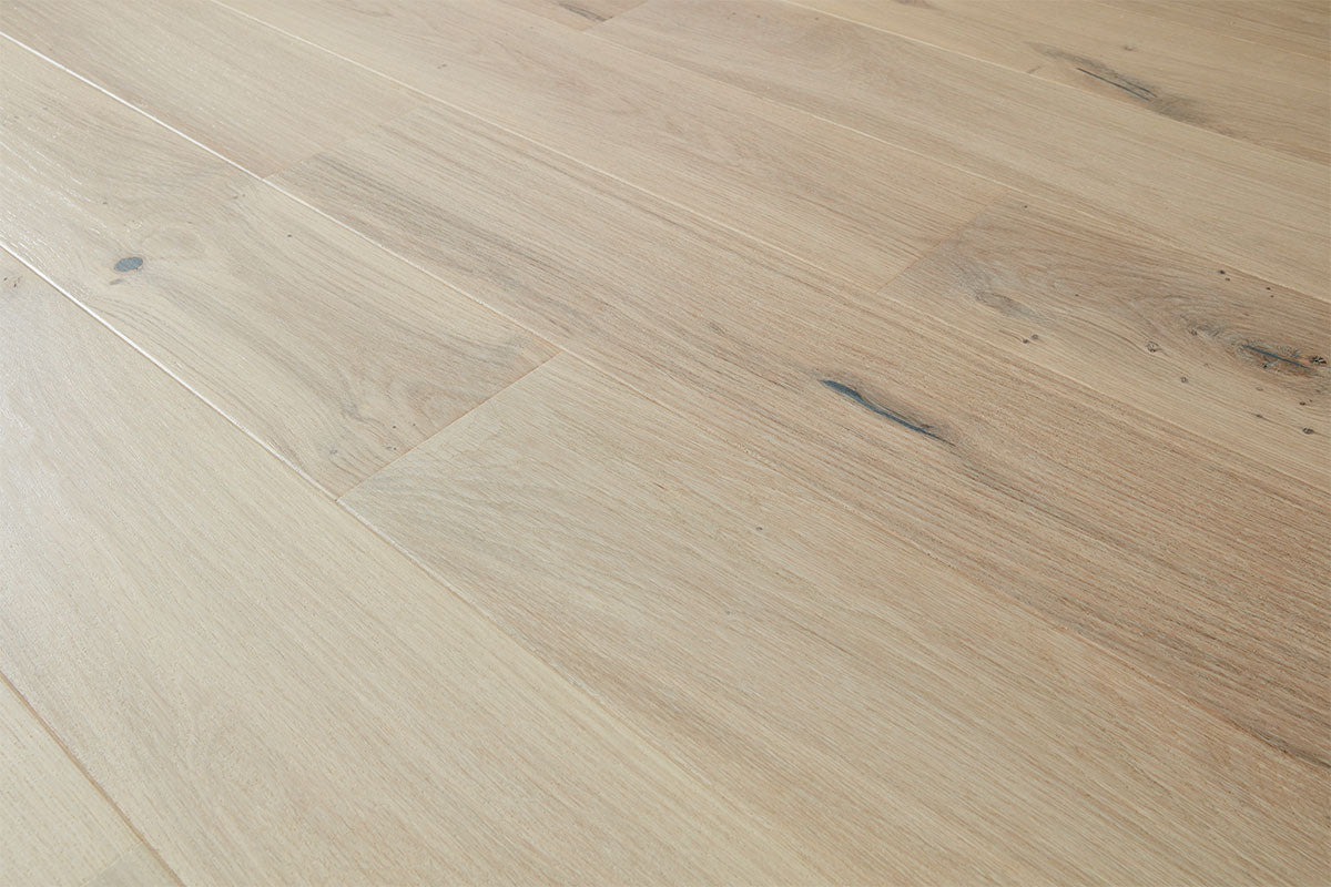 Home Choice Engineered European Rustic Oak Flooring 14mm X 180mm Alabaster Lacquered