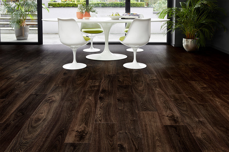 Aqualock 12mm Laminate Flooring Roasted Coffee Oak